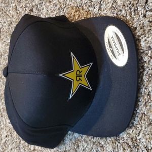 New Rare Rockstar Snapback Hat